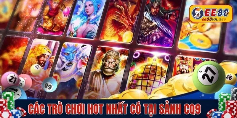 Khám phá các tựa game siêu hấp dẫn tại CQ9