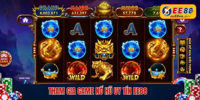 Tham gia quay hũ tại EE88